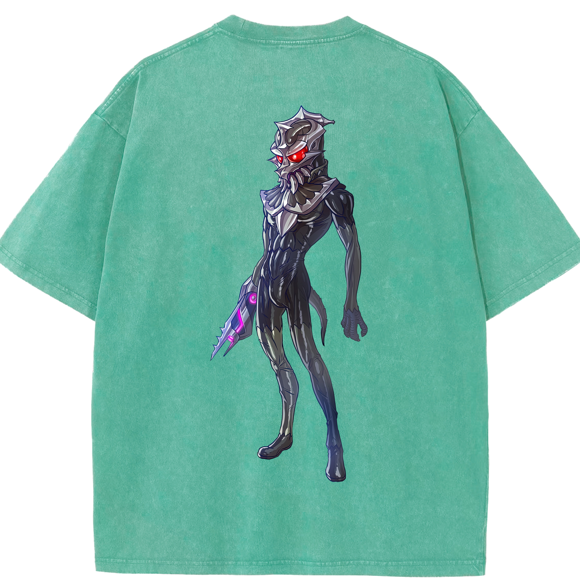 （画像用） ウルトラマン Ultraman 綿100% ヴィンテージ風 半袖Tシャツ（背面プリント）